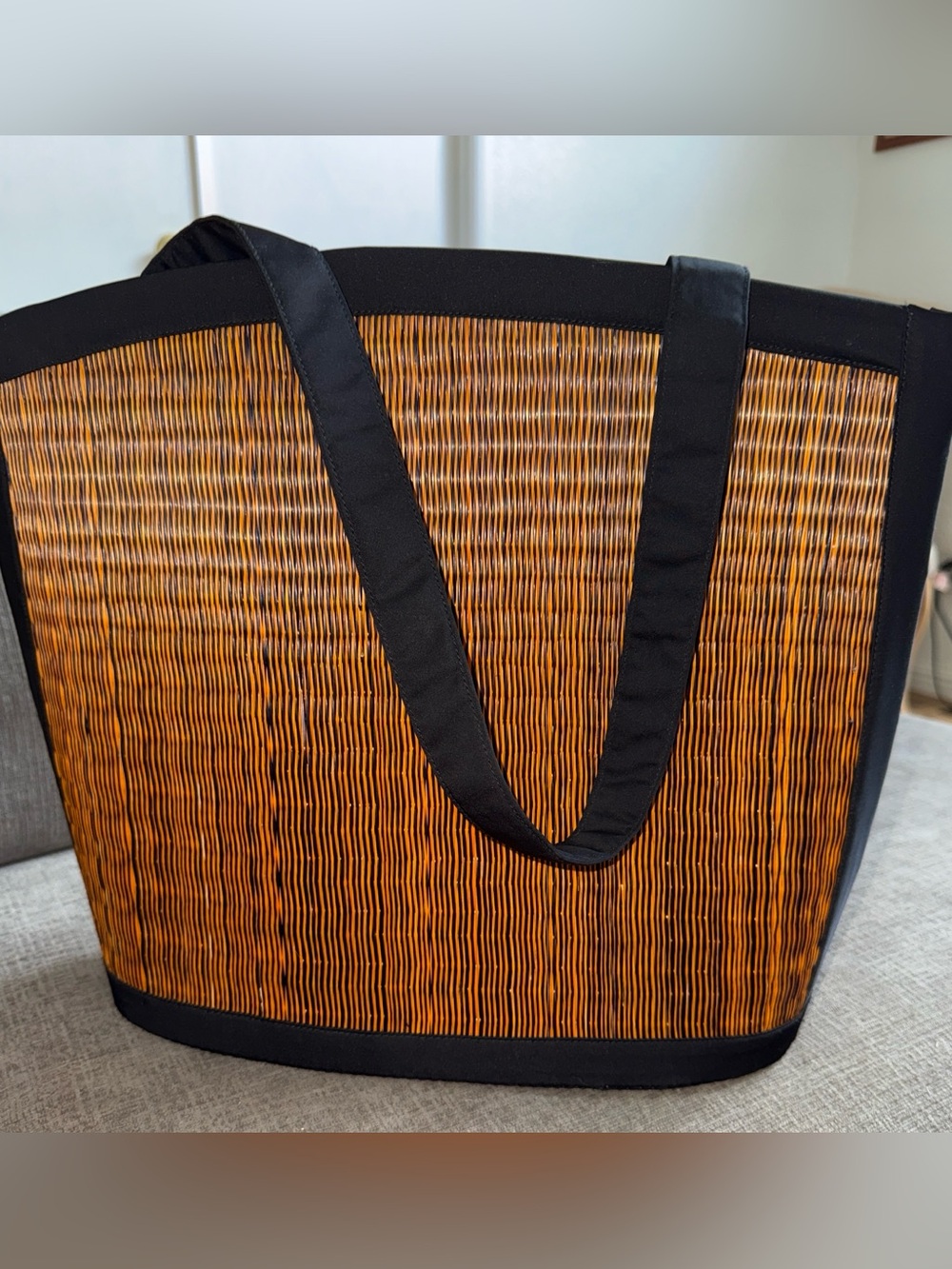 Baskets of Cambodia.
This specific piece is part of their iconic "Tatami Style"